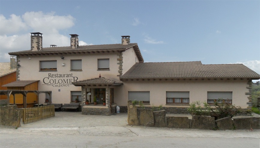 Façana del Restaurant Colomer